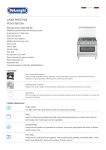 DeLonghi PGVX 965 GHI cooker