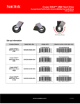 Sandisk 8GB Cruzer Orbit