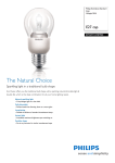 Philips EcoClassic Standard lamp 871829114787900 halogen lamp