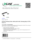 InLine 31610S USB cable