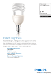 Philips Tornado 871829113913300 energy-saving lamp
