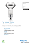 Philips EcoClassic reflector lamps 872790083632500 halogen lamp
