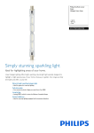 Philips EcoHalo Linear lamps Halogen linear lamp 872790093835700