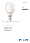 Philips Softone Lustre Lustre energy saving bulb 872790026068700
