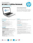 HP ENVY 17-j020us