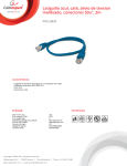 Gembird Patch Cord Cat.6 UTP 2m