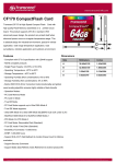 Transcend TS4GCF170 flash memory