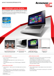 Lenovo IdeaPad U410 Touch