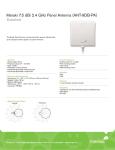 Meraki ANT-9DB-PA network antenna