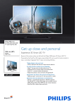 Philips 40PFL4528T 40" Full HD 3D compatibility Smart TV Wi-Fi White