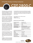 Klipsch CDT-2800-C