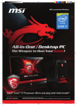 MSI AIO Wall Mountkit III