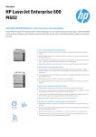 HP LaserJet Enterprise 600 M602dn