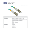 Cables Direct 0.5m LC-LC 50/125 OM3