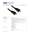 Cables Direct 20m HDMI m/m