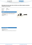 Ewent EW9906 USB cable