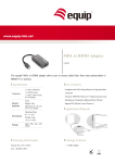 Equip MHL to HDMI Adapter