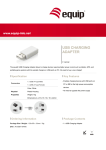 Equip USB Charging Adapter