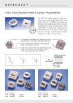 Equip Cat.6 German Modular Faceplate