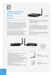 LevelOne 150Mbps Wireless ADSL2+ Modem Router