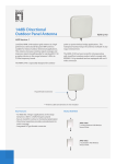 LevelOne 14dBi 2.4GHz Directional Panel Antenna