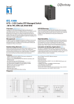 LevelOne 8 FE + 2 GE Combo SFP Managed Switch -40 ~ 75C, DIN-rail, IEC61850