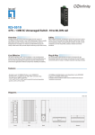 LevelOne 4 FE + 1 MM SC Unmanaged Switch -10 ~ 60C, DIN-rail