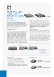 LevelOne HDMI Extender over Fiber