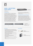 LevelOne 48 GE + 2 GE SFP Web Smart Switch