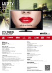 Miia MTV-32LEHD 31.5" Black LED TV