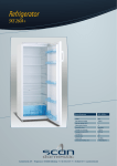 ScanDomestic SKS 260 A+ refrigerator