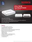 KEEBOX SFE08 network switch