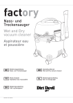 Dirt Devil M3310 vacuum cleaner