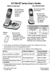 Uniden D1780-2BT telephone