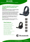 Dynamode DH-878 headset