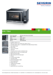 Severin MW7864 microwave