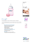 Philips AVENT AVENT Gift set SCD683/18 It's a girl!