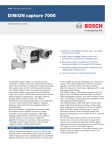 Bosch DINION capture 7000