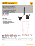 OmniMount 60.0WA-B speaker mount