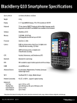 BlackBerry Q10 16GB 4G Black