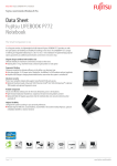 Fujitsu LIFEBOOK P772 SC