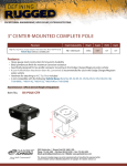 Gamber-Johnson DS-POLE-CTR mounting kit