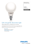 Philips Softone Globe Globe energy saving bulb 872790093201000