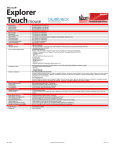 Microsoft Explorer Touch