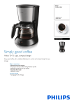 Philips N Coffee maker HD7457/20