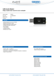 Ewent EW3751 audio card