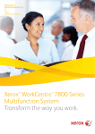 Xerox WorkCentre 7830V/F