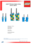 Soundmaster LGWT1 two-way radio