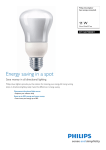 Philips Downlighter Spot energy saving bulb 871150079800811