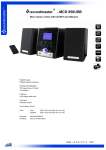 Soundmaster MCD 850